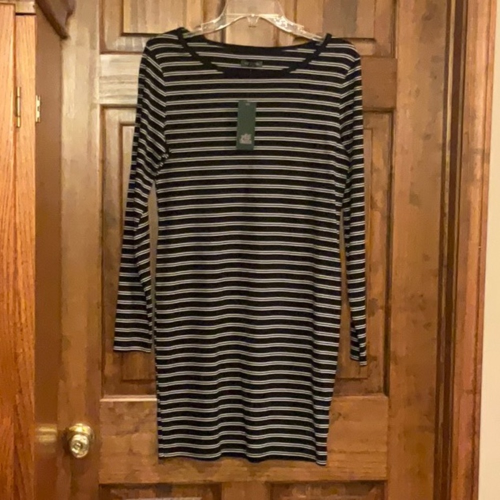 Wild Fable Women's Striped Dress, Sz M, NWT